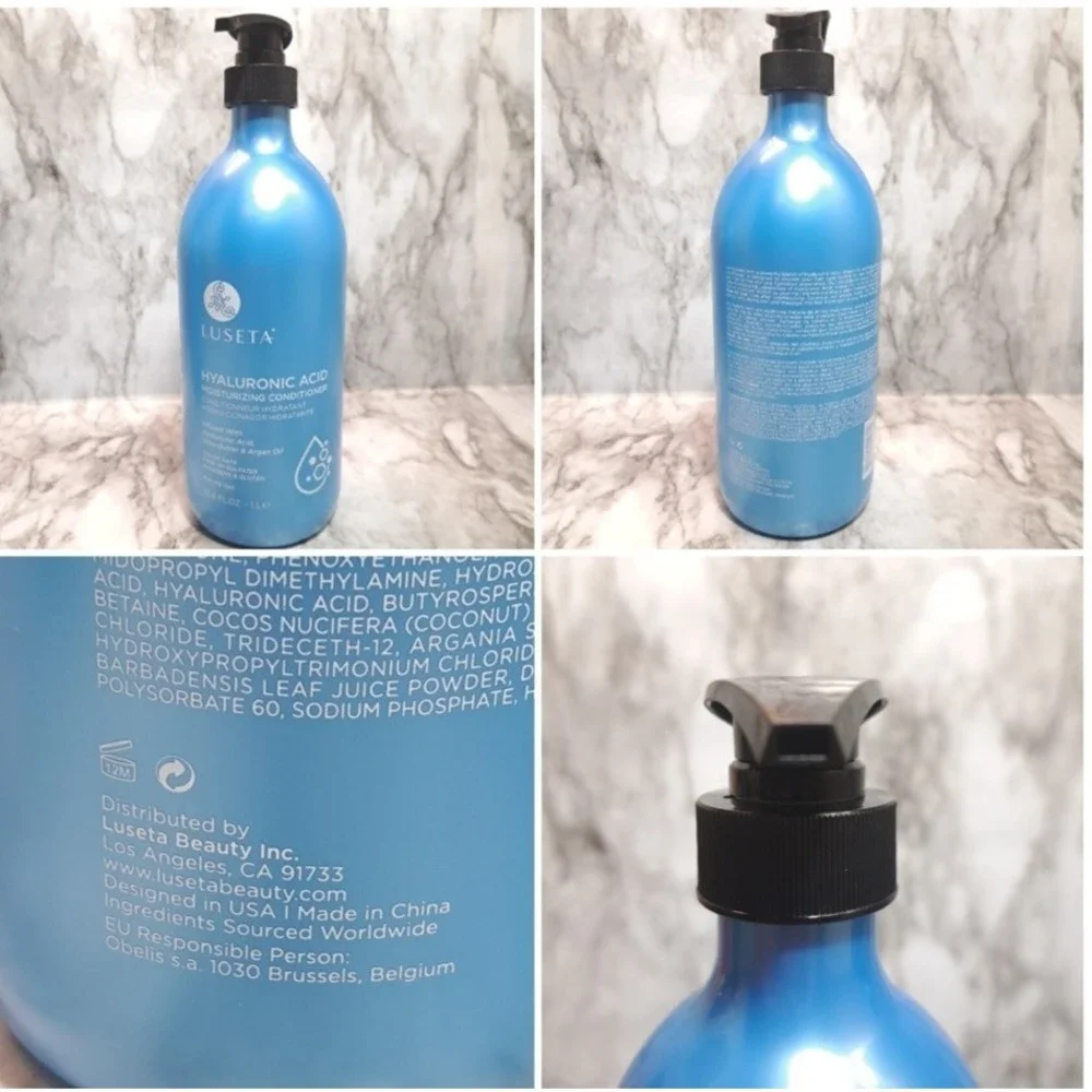 LUSETA‎ HYALURONIC ACID MOISTURIZING CONDITIONER Shea Argan for Dry Hair